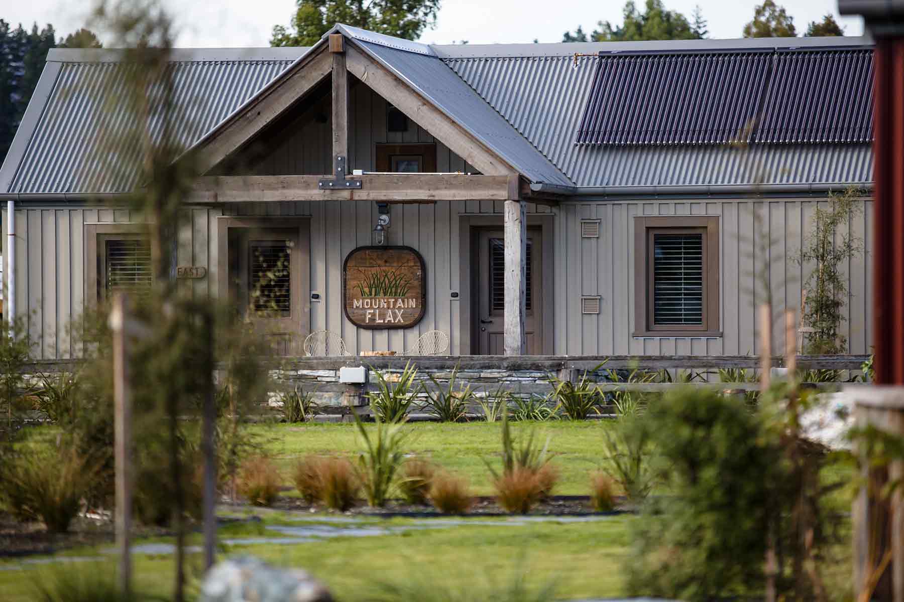 Premium Two Bedroom Chalet at The Headwaters Eco Lodge in Glenorchy, NZ.