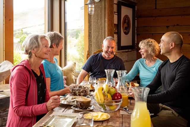 The DIning Room - The Headwaters Eco Lodge