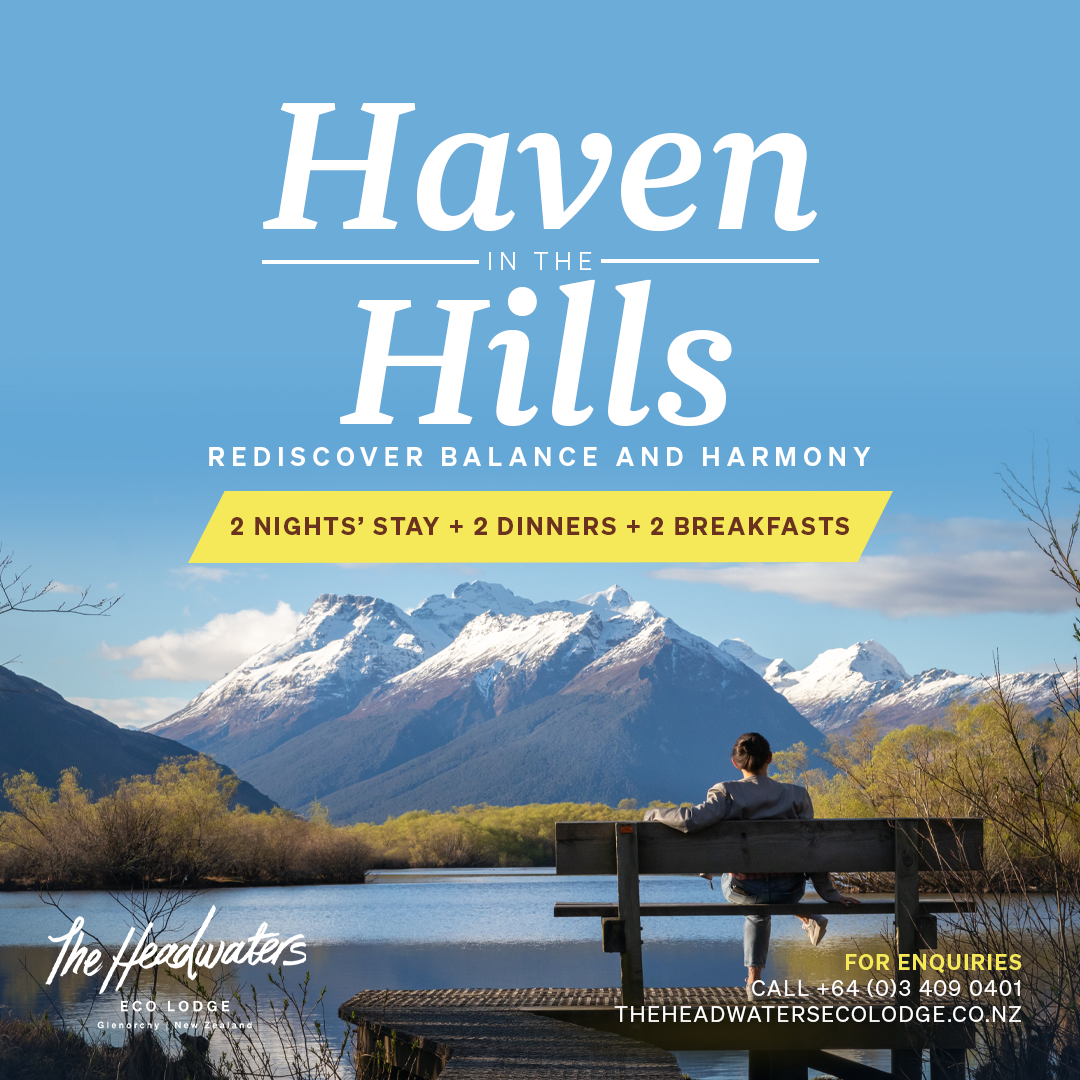 Haven in the Hills Accommodation Package Glenorchy