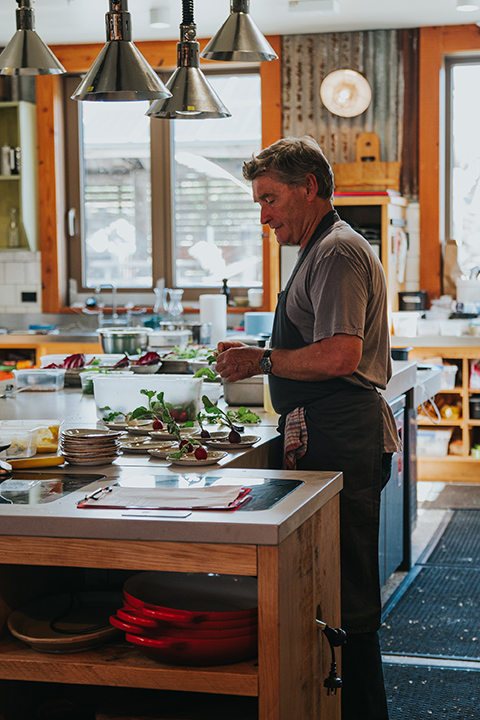 Pete Gawron Executive Chef at The Headwaters Eco Lodge