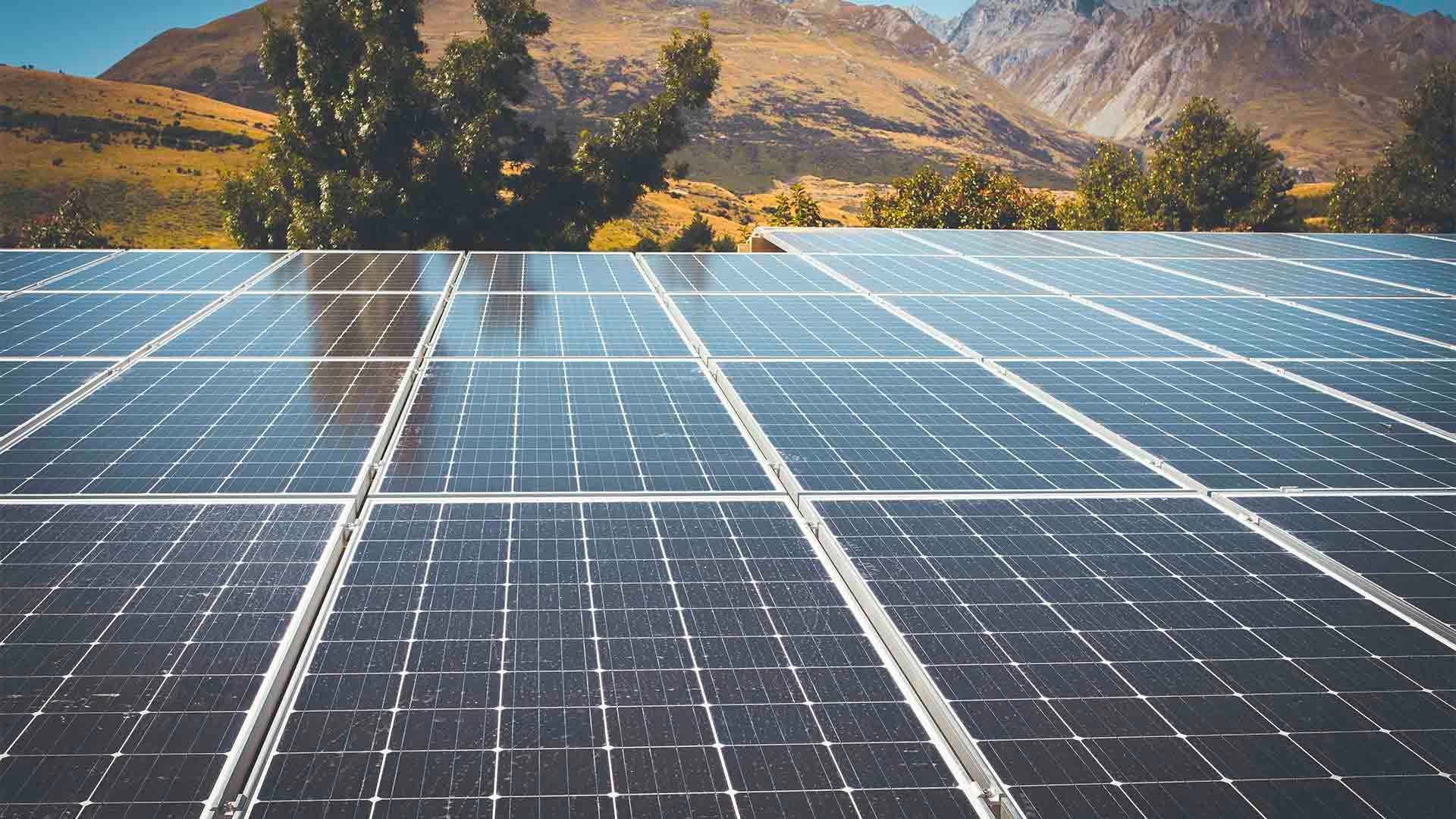 Solar Panels at The Headwaters Eco Lodge